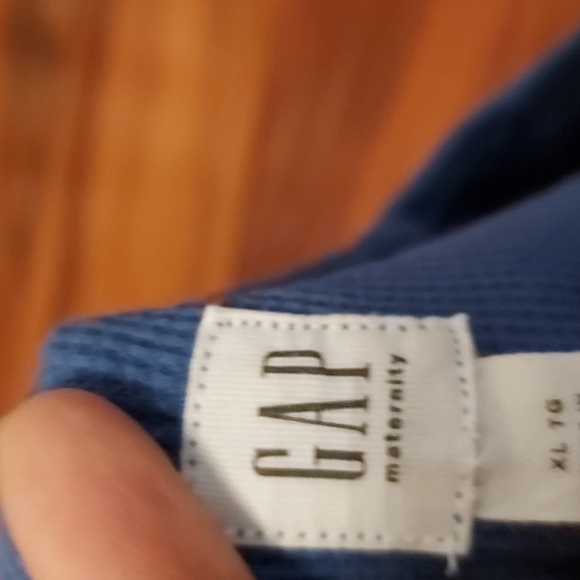 Blue, tunic, Maternity, xl NWOT - Picture 4 of 5